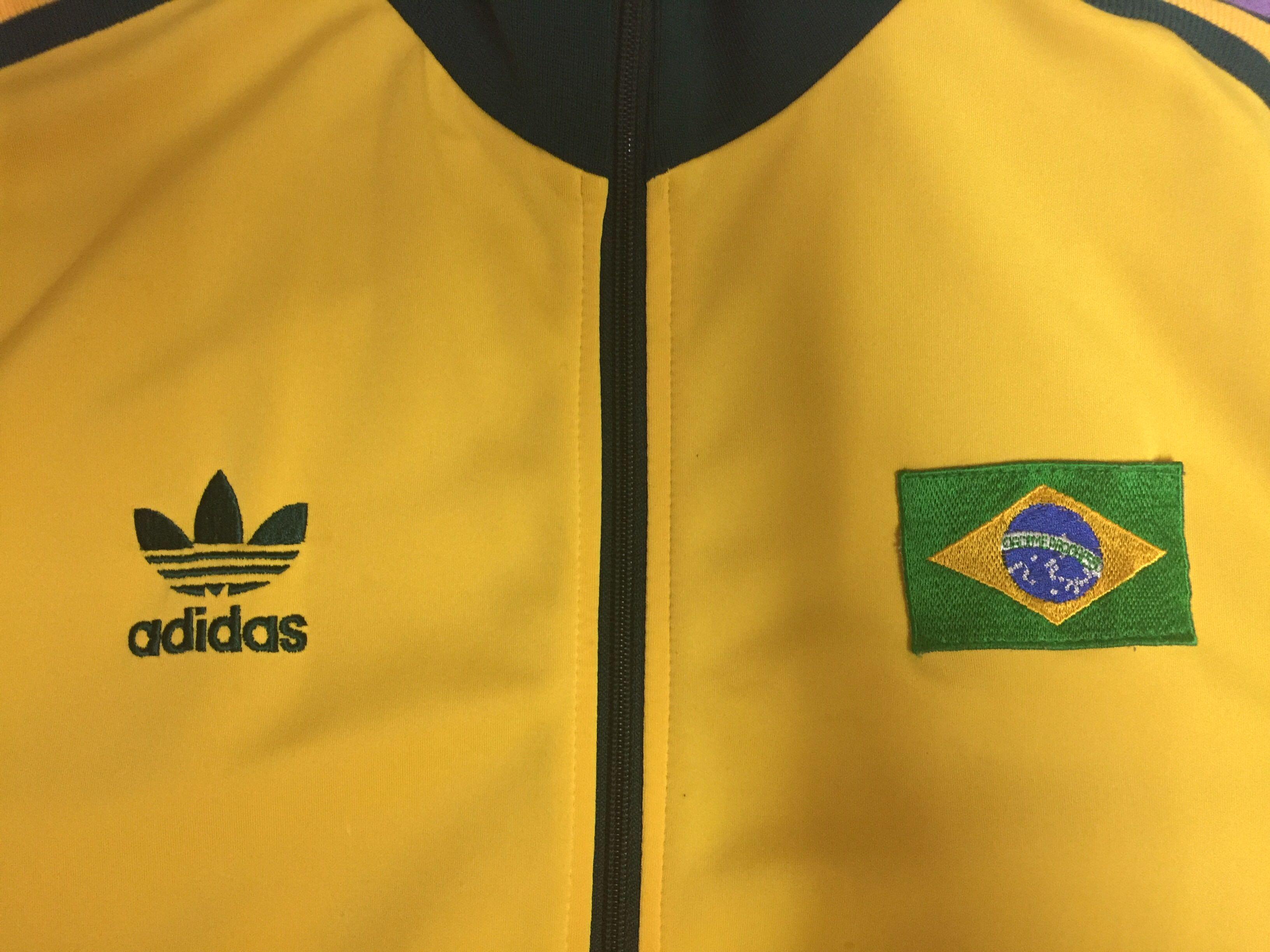 Adidas brazil jacket on sale