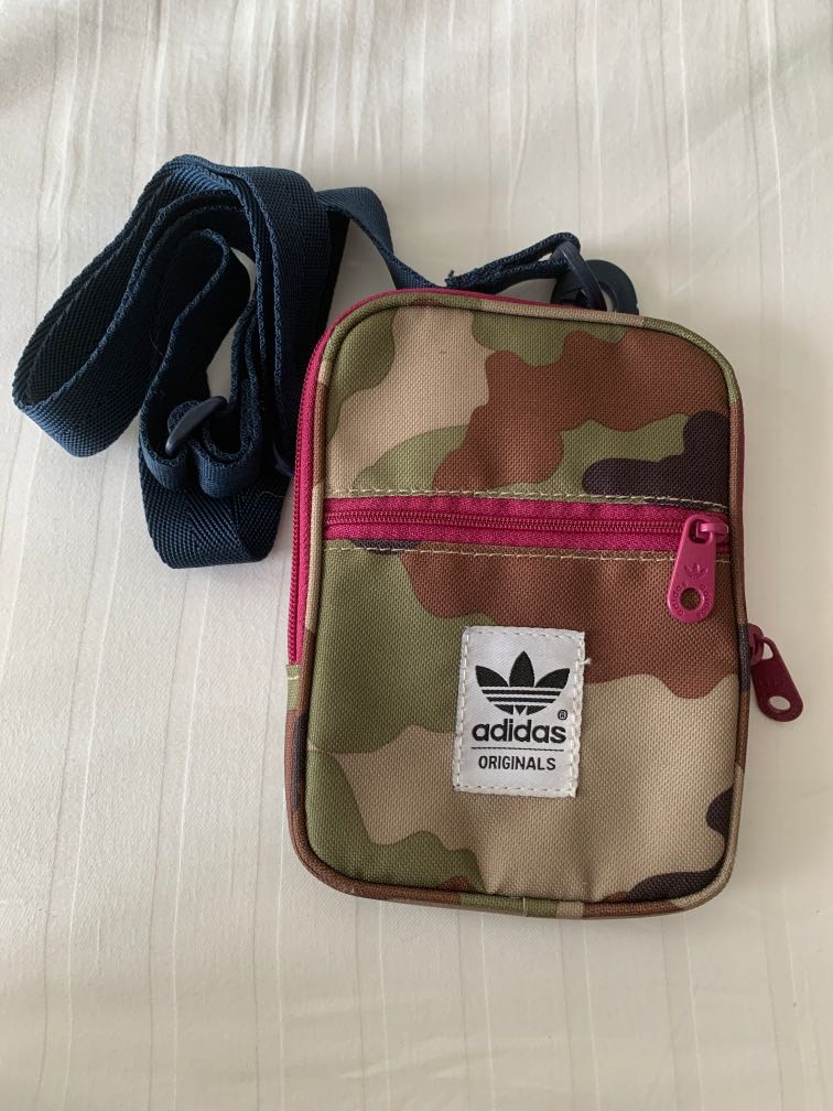 adidas camo sling bag