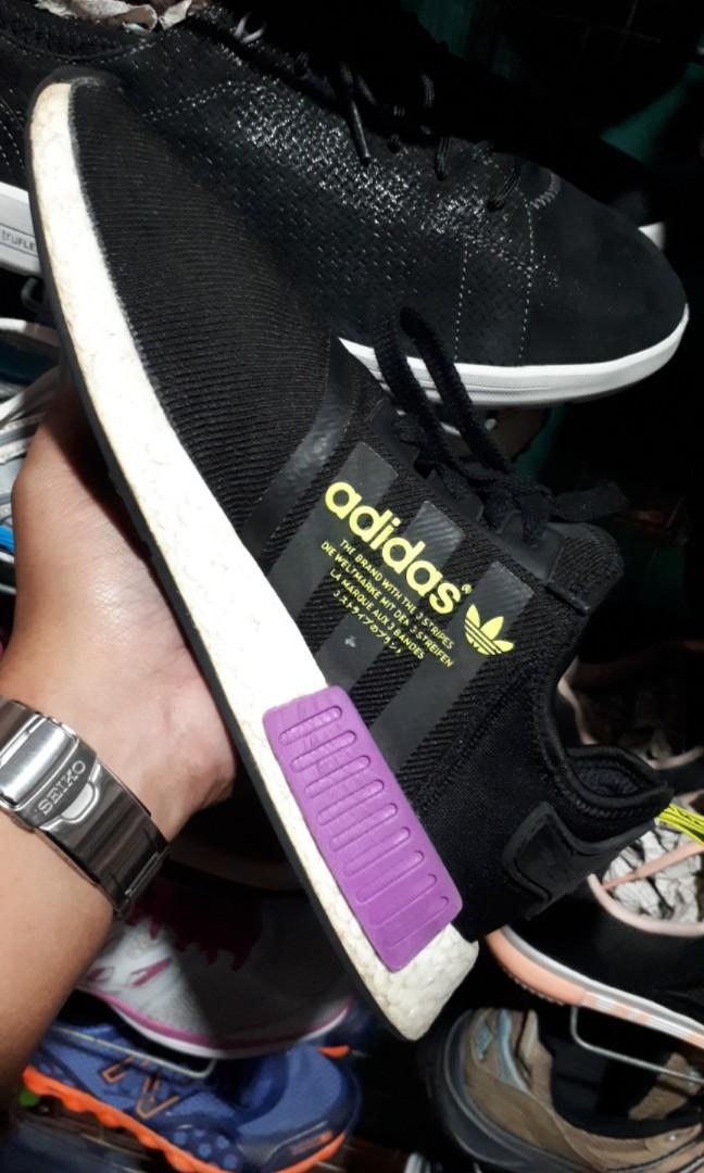 Nmd r1 black shock purple sale