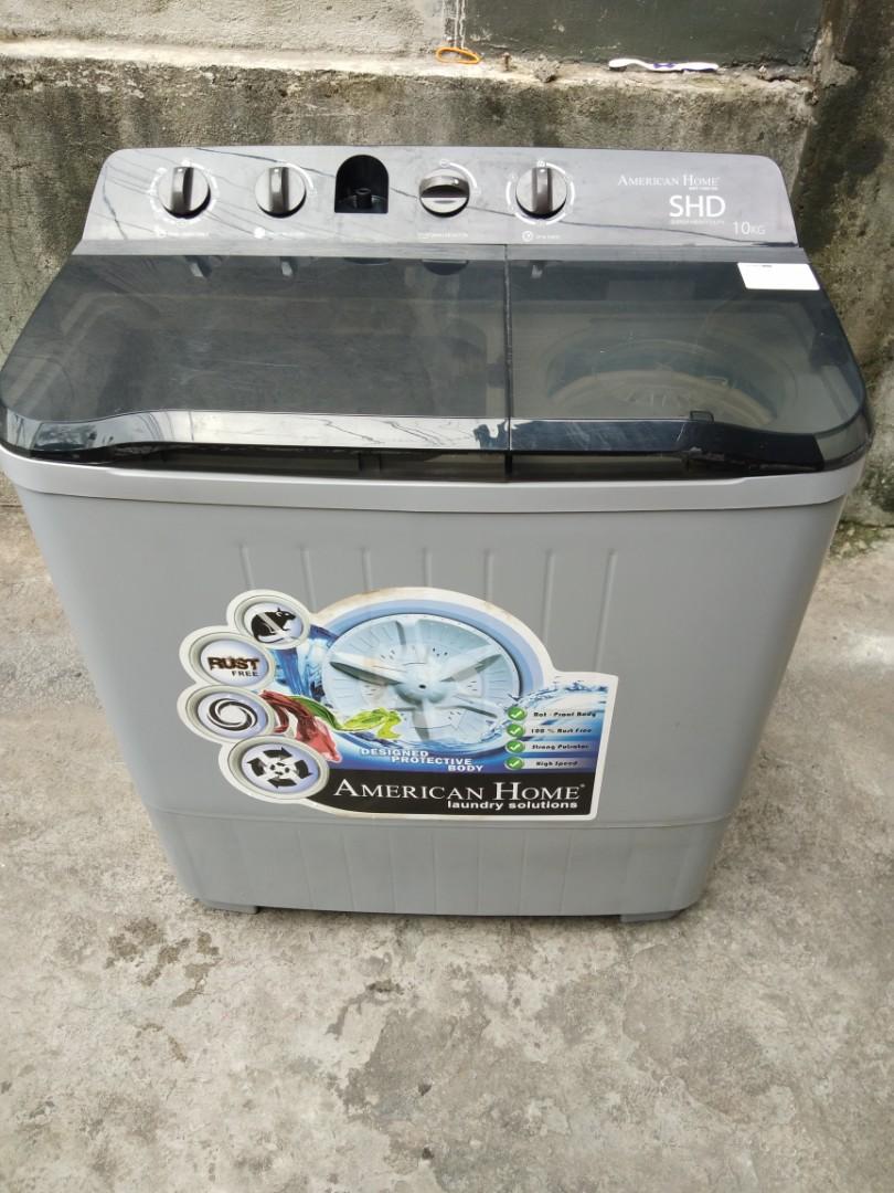 American Home Washing Machine Washer And Dryer 10kg Tv Home Appliances Washing Machines And Dryers On Carousell