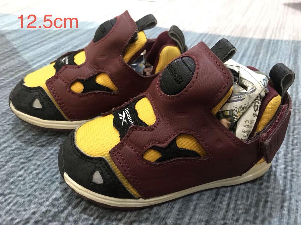 reebok pump baby shoes