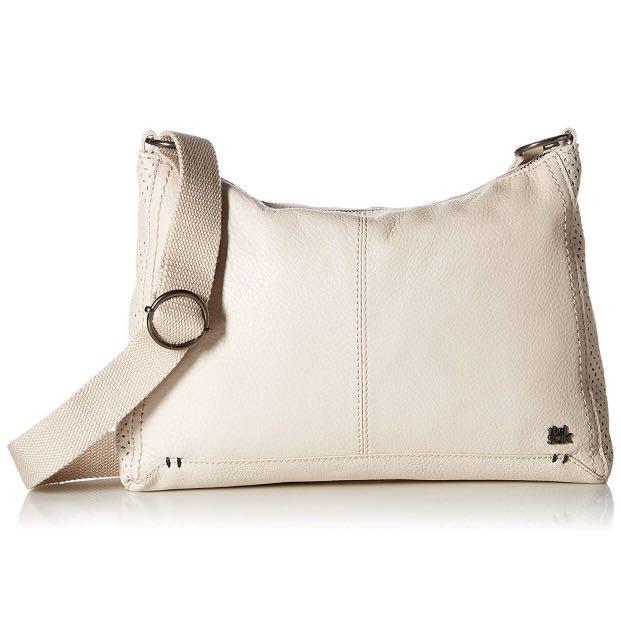 Bnew THE SAK Camila Leather Shoulder Bag, Off white/Stone, Women's