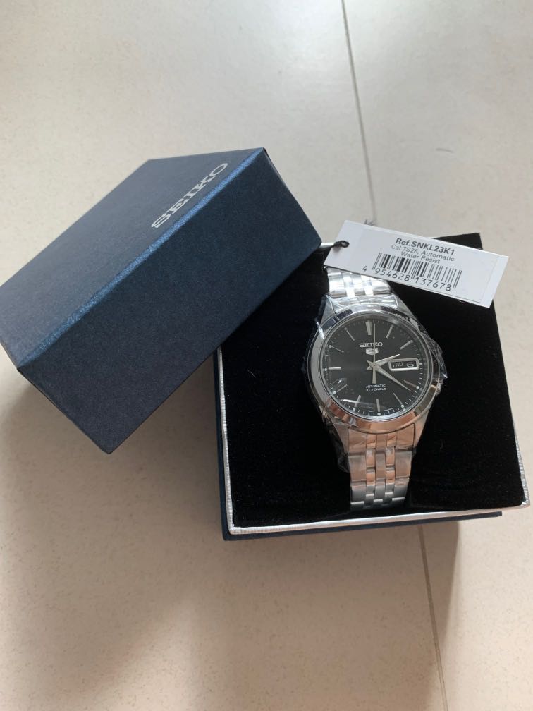 Bnib Seiko 5 Snkl23k1 Featured In Hodinkee Men S Fashion Watches On Carousell