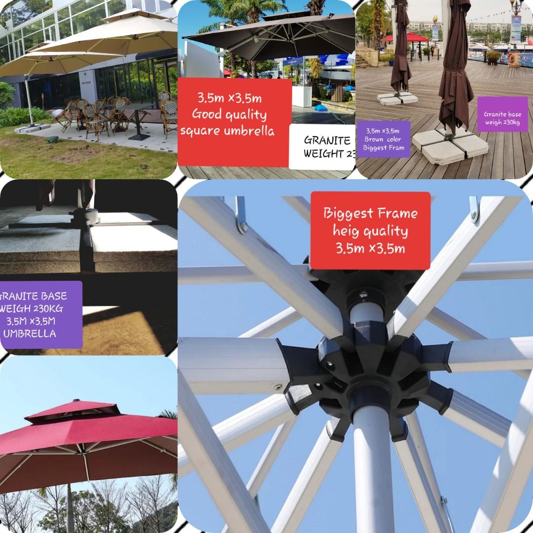 biggest outdoor umbrella