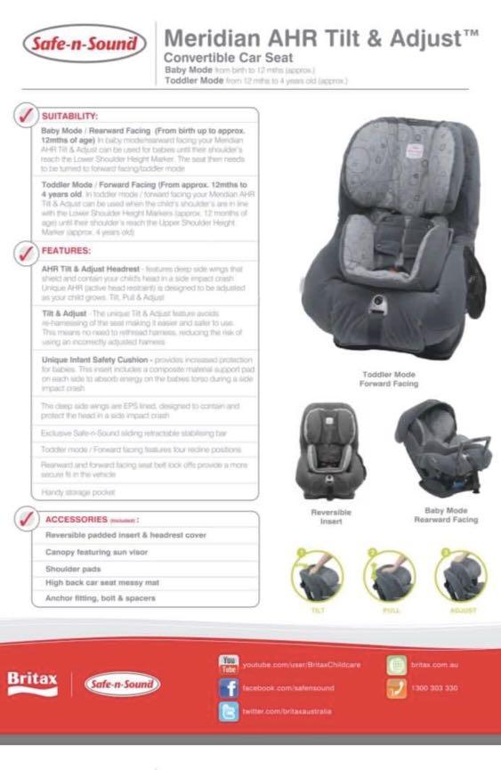 Britax safe and sound meridian ahr shop