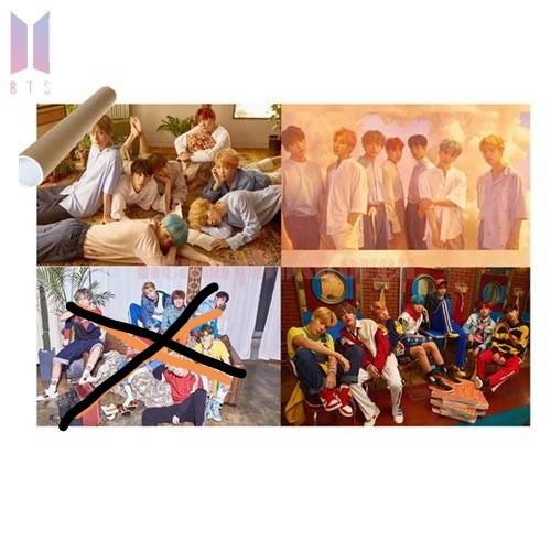 Bts Love Yourself Her Poster X 3 Entertainment K Wave On Carousell