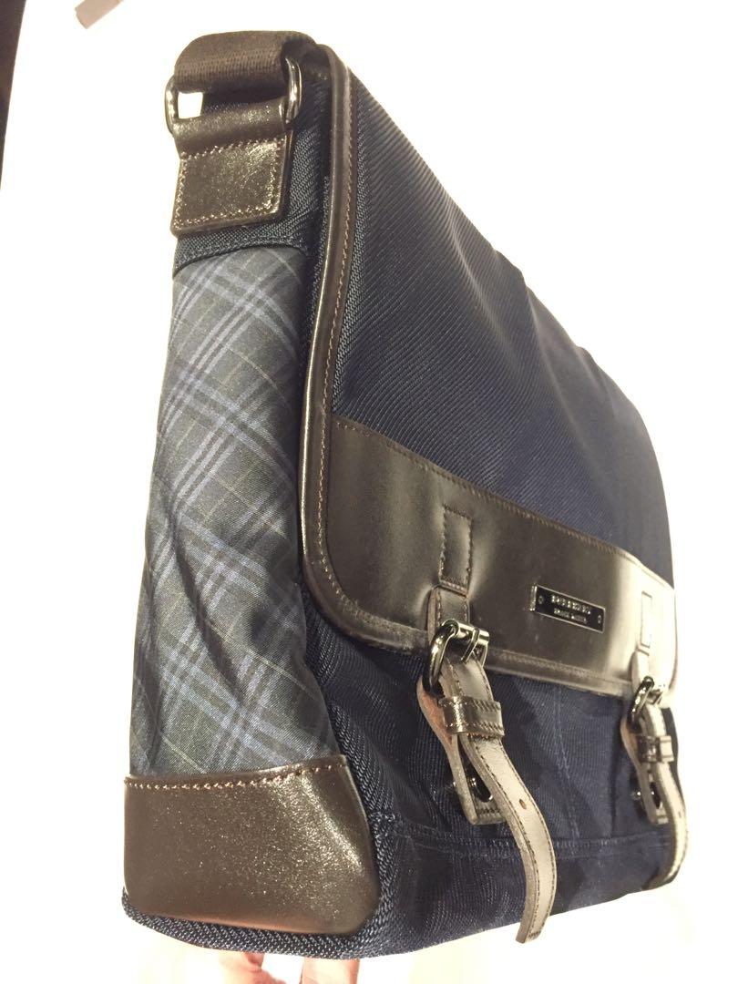 Burberry Black Label Men Messenger Bag, Luxury, Bags & Wallets on Carousell
