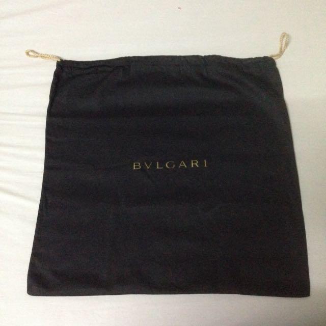 Bvlgari dust top bag