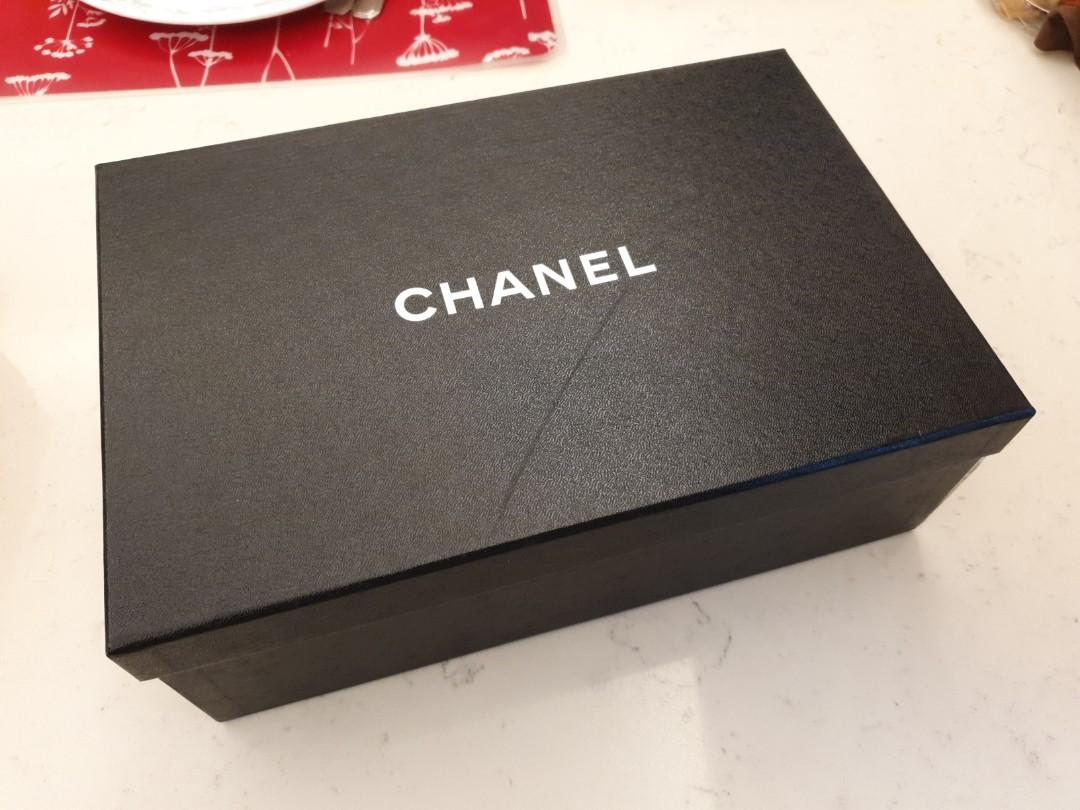 chanel shoe box