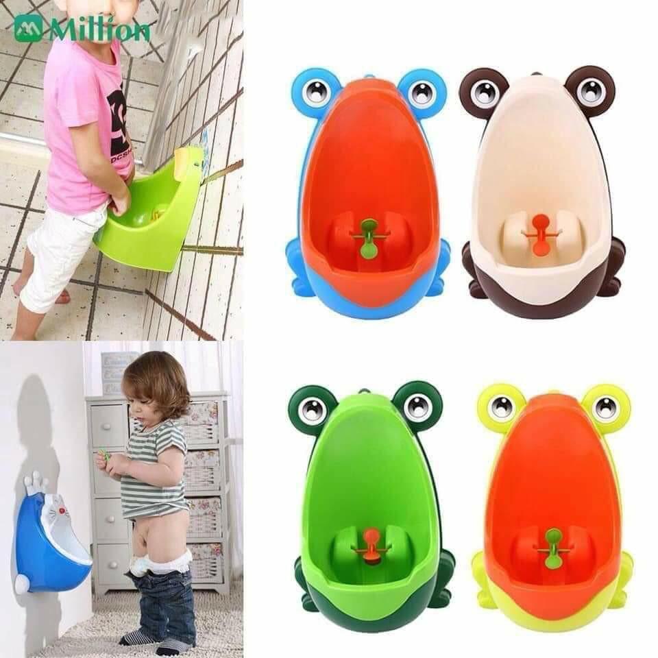 Children Potty Toilet Training Kids Frog Urinal for Boys Pee Trainer
