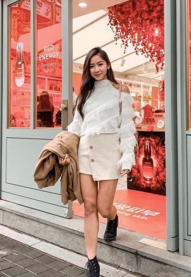 cold shoulder winter tops