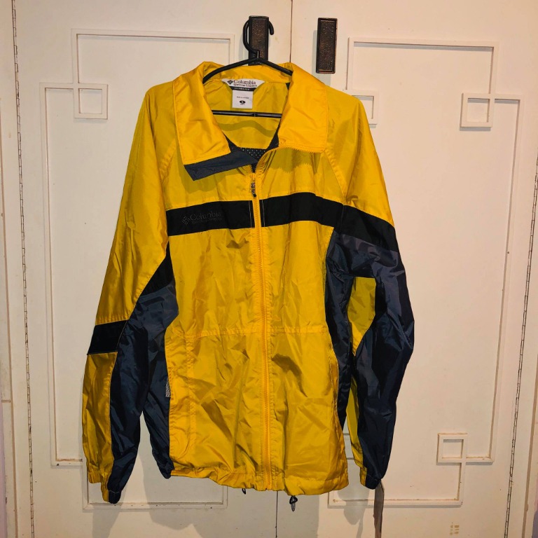 [Columbia] Yellow Winter Jacket, Men's Fashion, Tops & Sets, Hoodies on ...