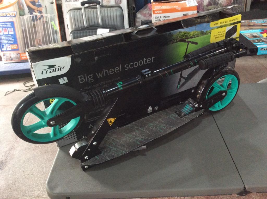 Crane Big Wheel Kick Scooter Sports Equipment Sports Games