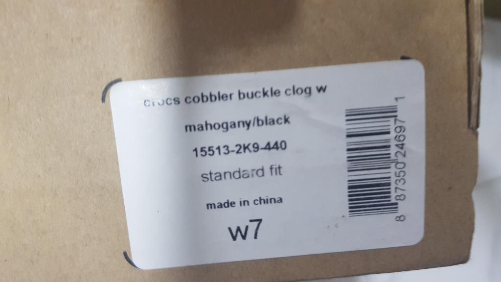 Crocs Cobbler Buckle Clog Women 7 Women s Fashion Footwear