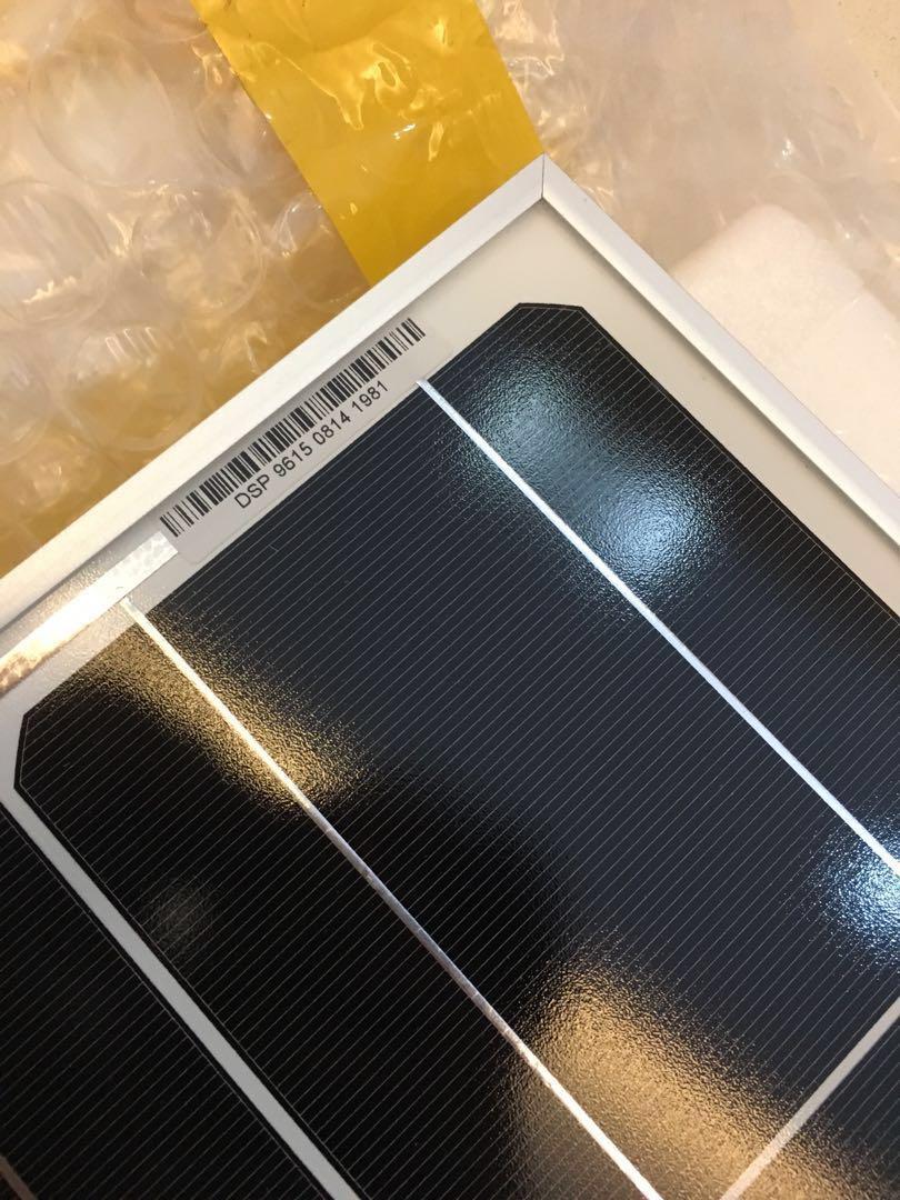 Dokio Monocrystalline 100W 18V Solar Panel (DSP100M), Mobile Phones