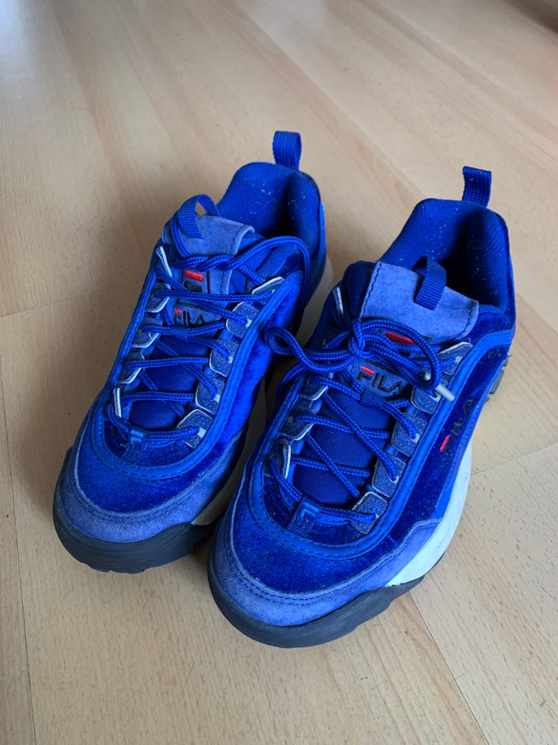 Fila disruptor royal blue discount