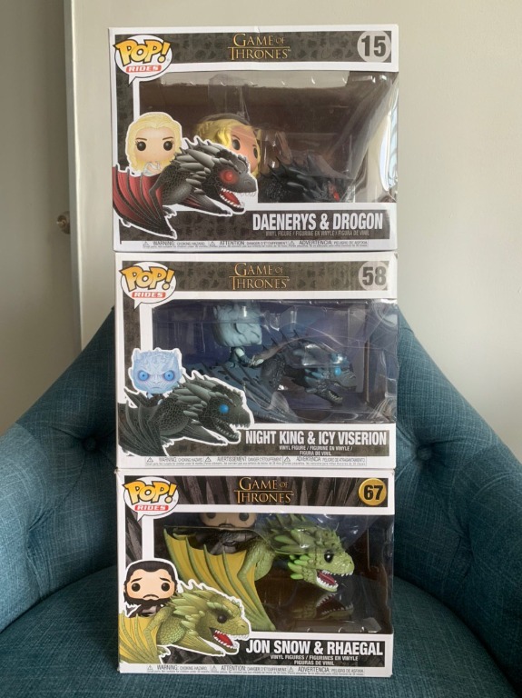 Daenerys on dragon funko sale pop