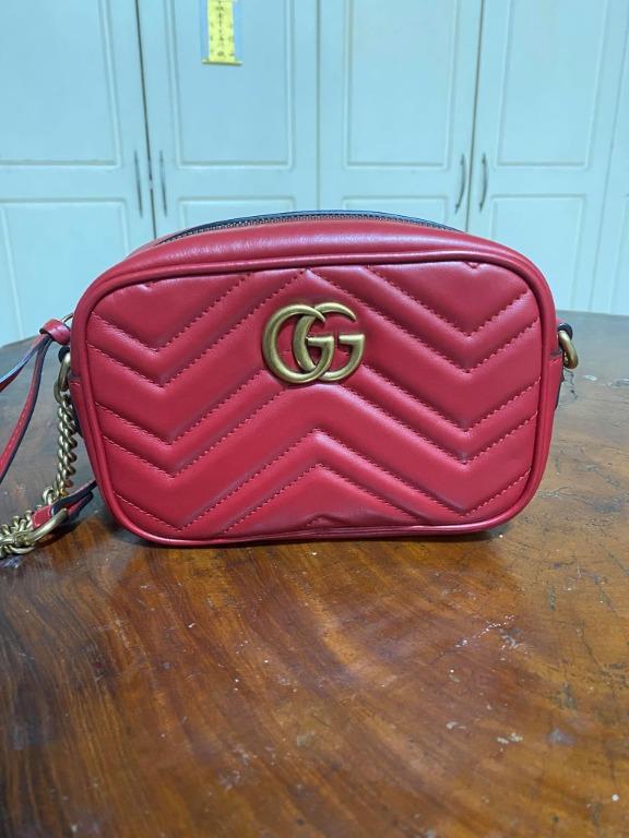 gg marmont mini matelasse camera bag
