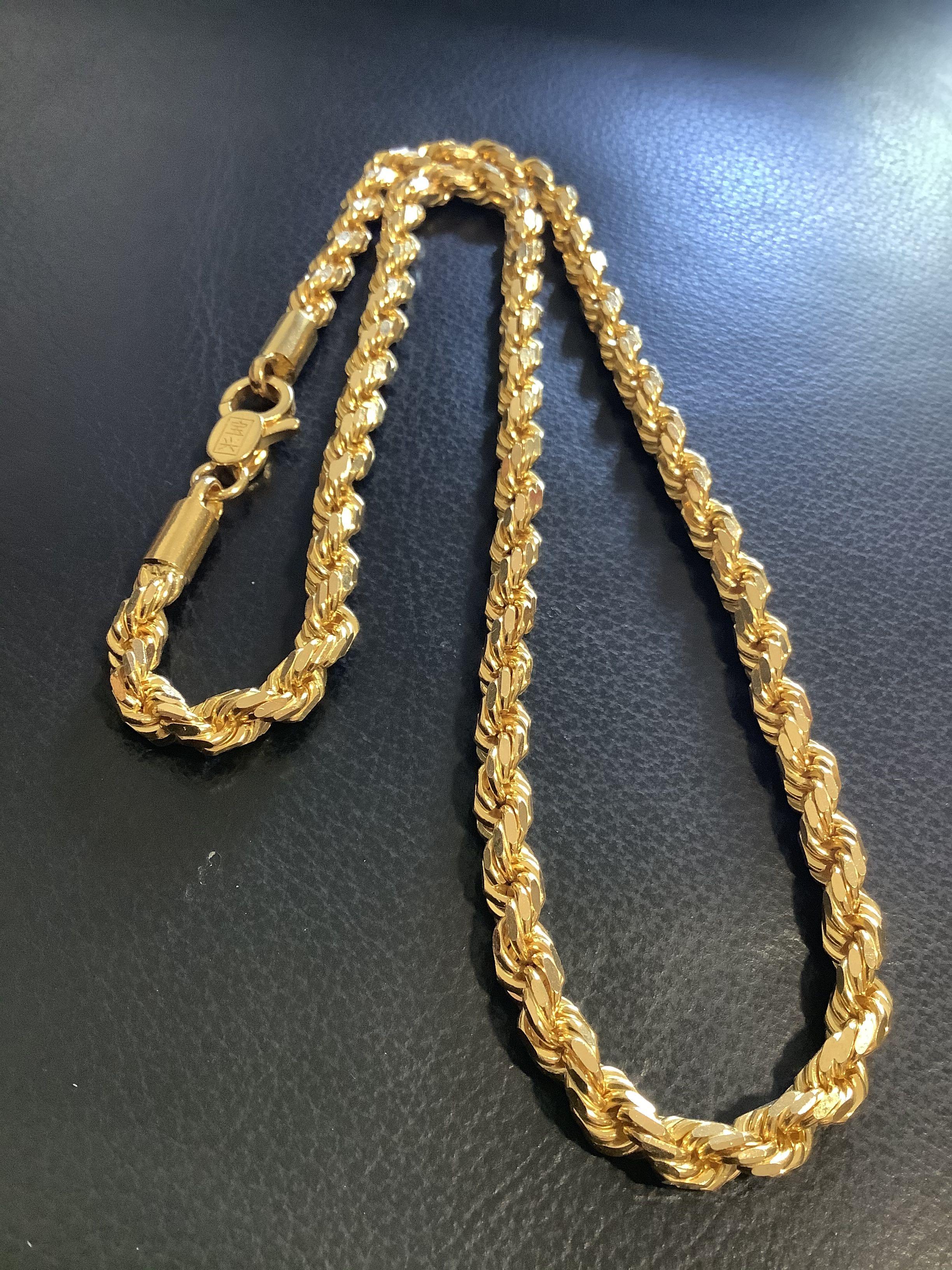Gold Chain 916 Rope Poh Heng, Women's 