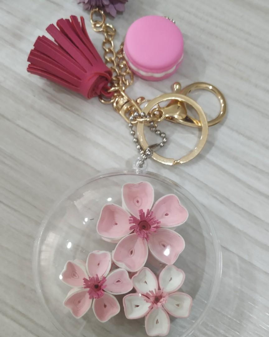 Quilling art keychain discount