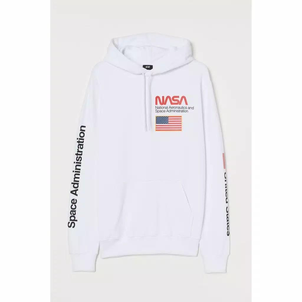 H m ori hoodie nasa sweater sweatshirt bukan zara