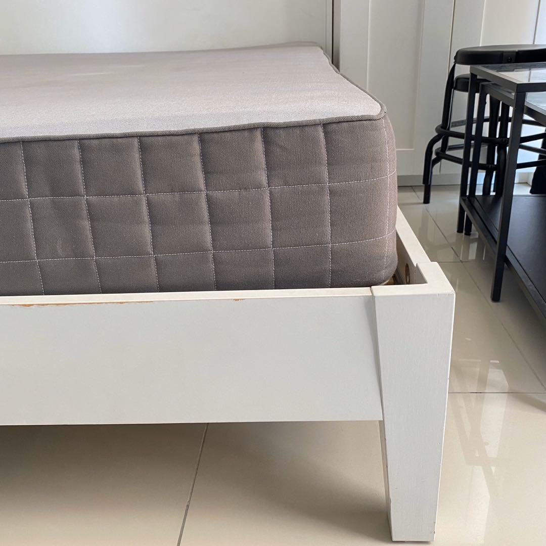 Ikea Bed with Mattress Katil dan Tilam, Furniture & Home Living