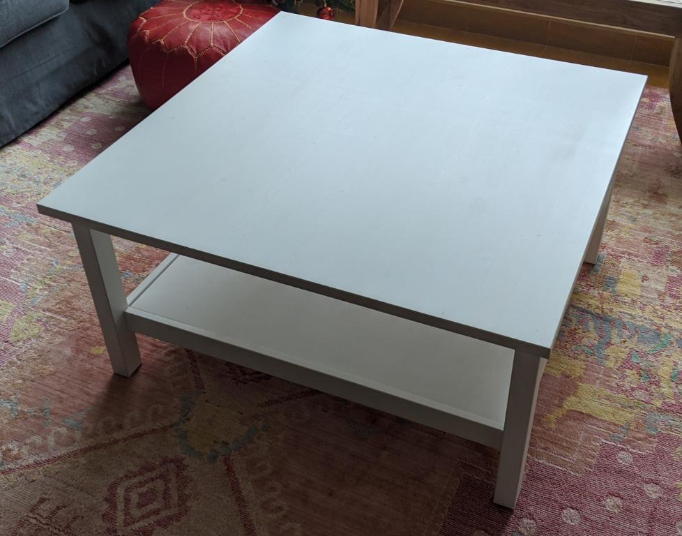 Ikea Hemnes Coffee Salon Table White In Very Good State
