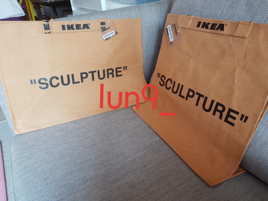 off white x ikea bag