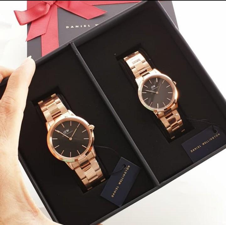 Jam Tangan Couple Daniel Wellington Iconic 6370