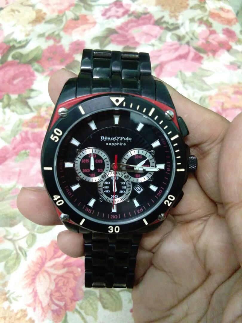 Bilan o polo sapphire watch price outlet