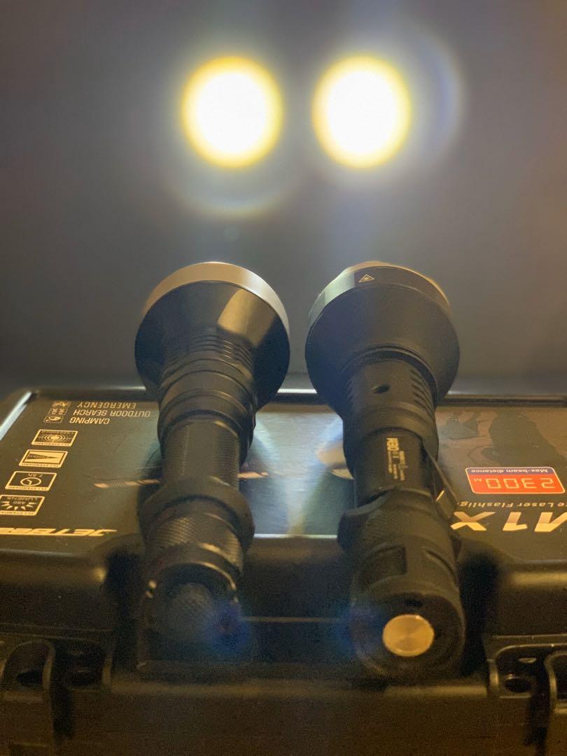 Jetbeam M1X WP RX Lep 2300米white laser flashlight(w30), 電腦＆科技, 打印機及影印機