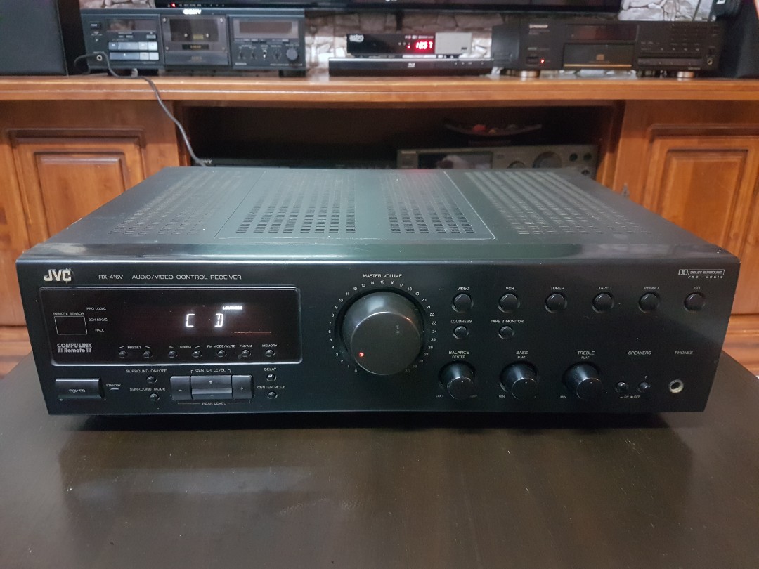 JVC RECEIVER AMPLIFIER, Audio, Soundbars, Speakers & Amplifiers on Carousell
