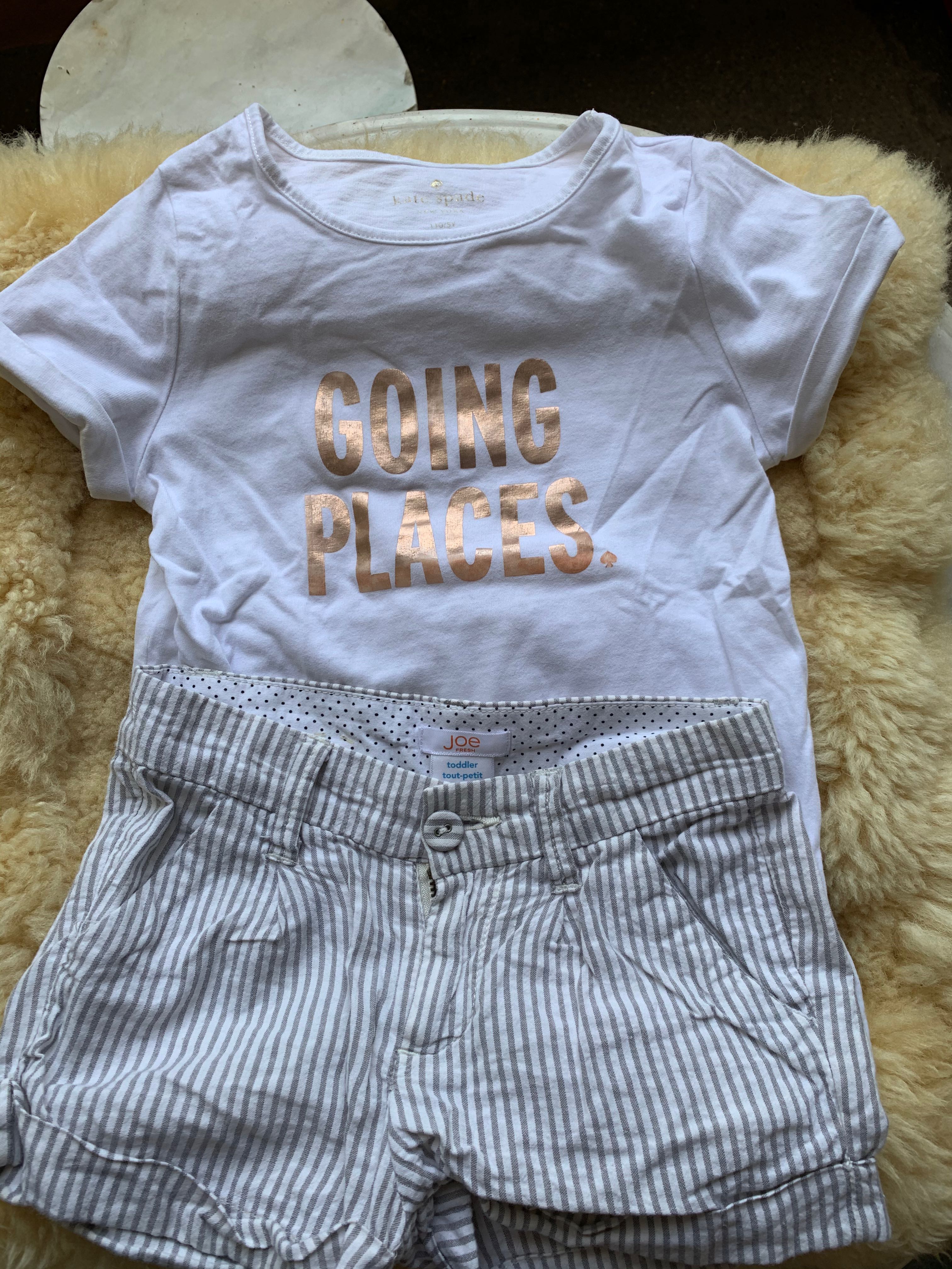 Katespade Shirt And Joe Fresh Shorts Babies Kids Girls