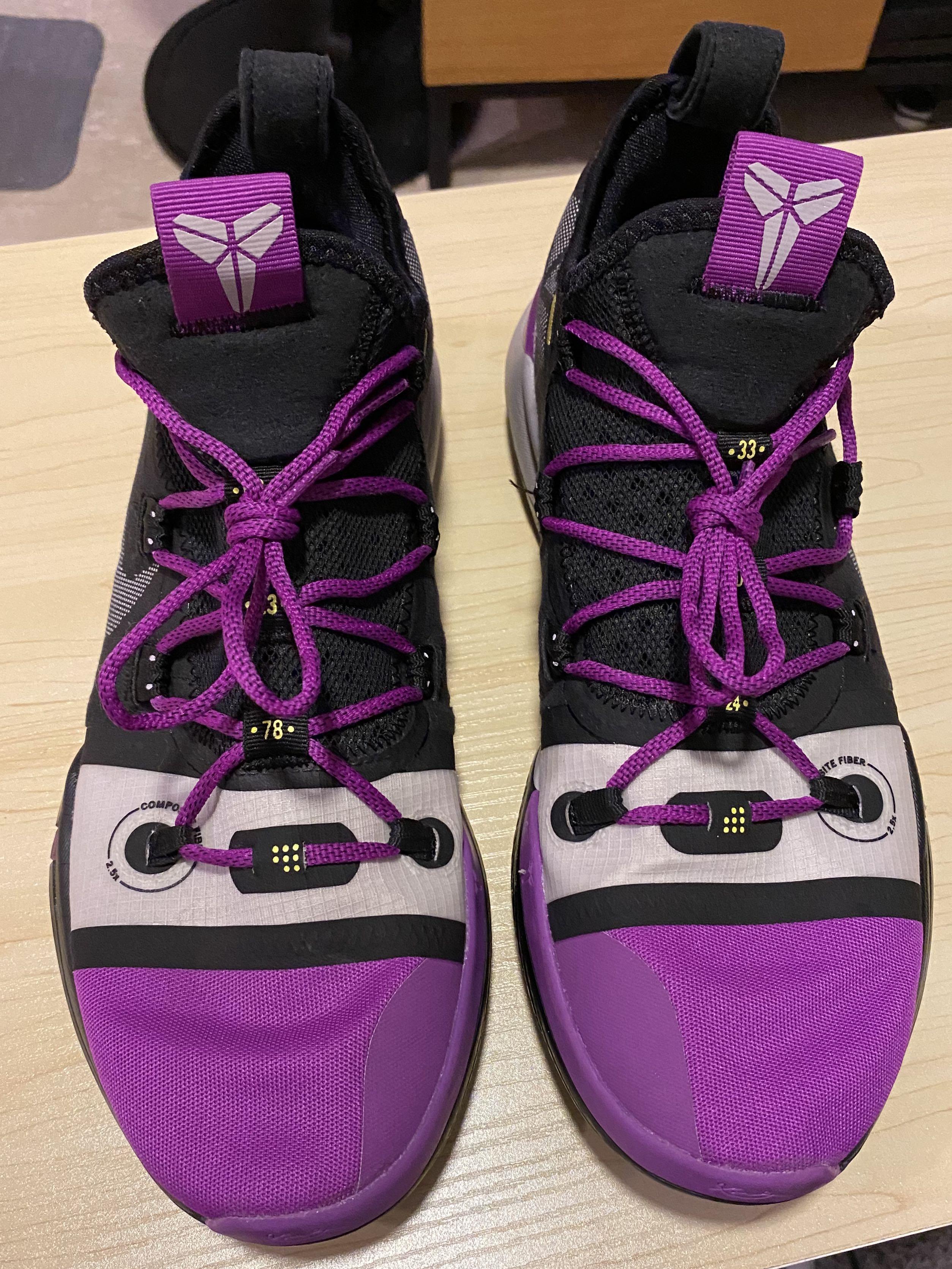 Kobe A D 2018 Lakers Away Men S Fashion Footwear Sneakers On Carousell