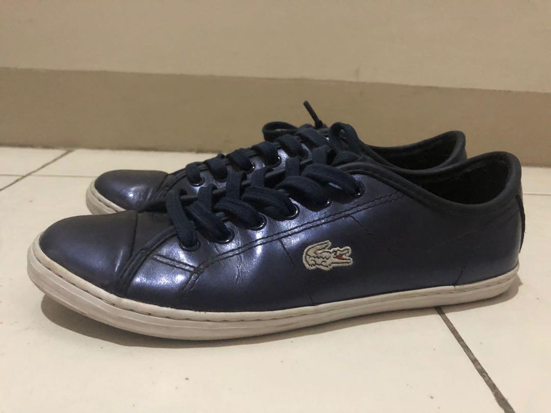 lacoste shoes blue