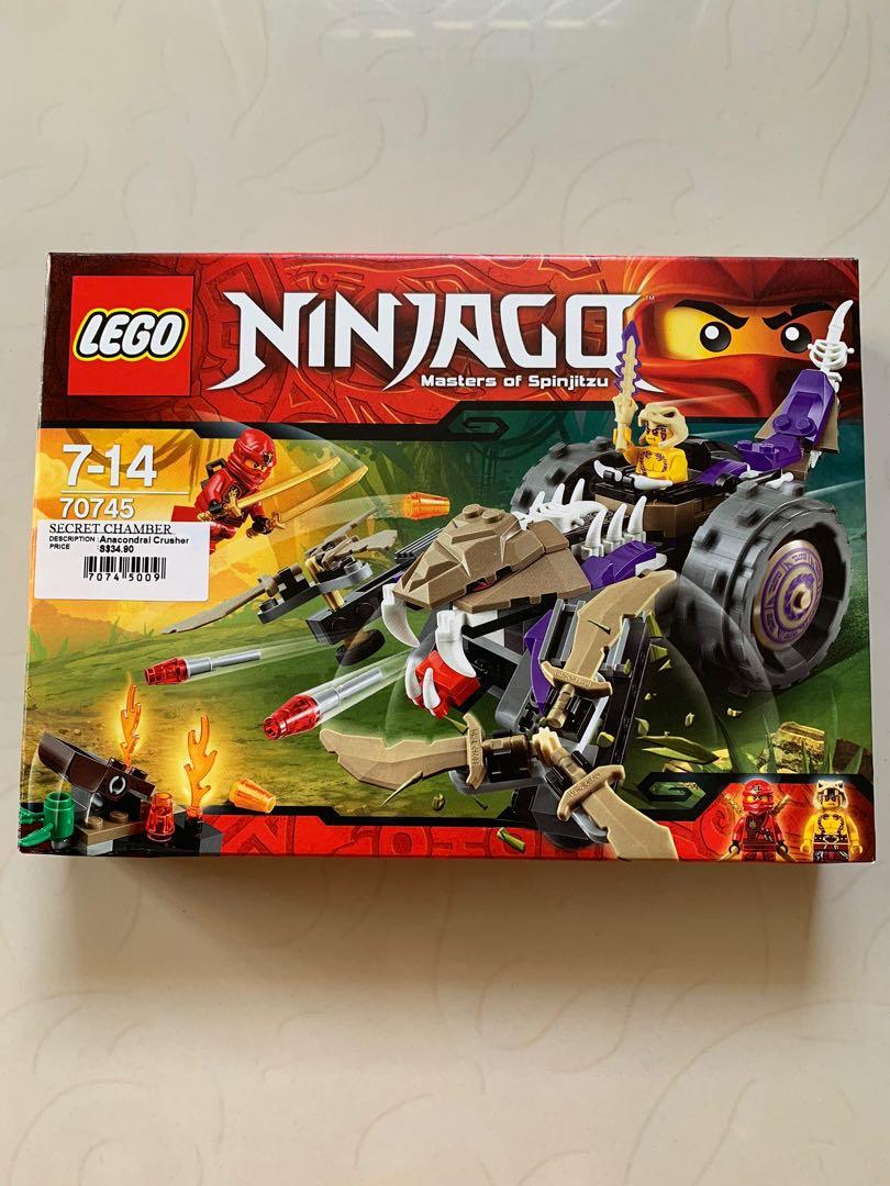 lego ninjago anacondrai crusher instructions