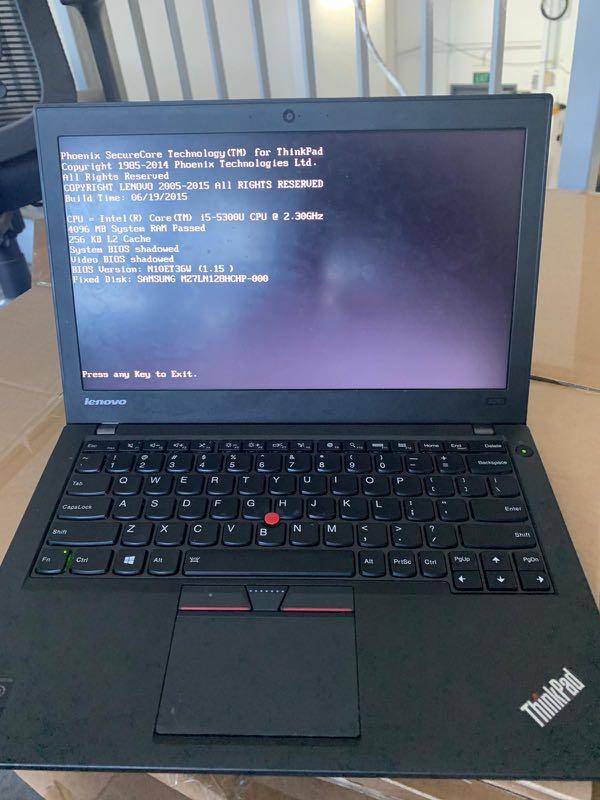 Lenovo Thinkpad X250 Core I5 5300u Look Like New Electronics Computers Laptops On Carousell