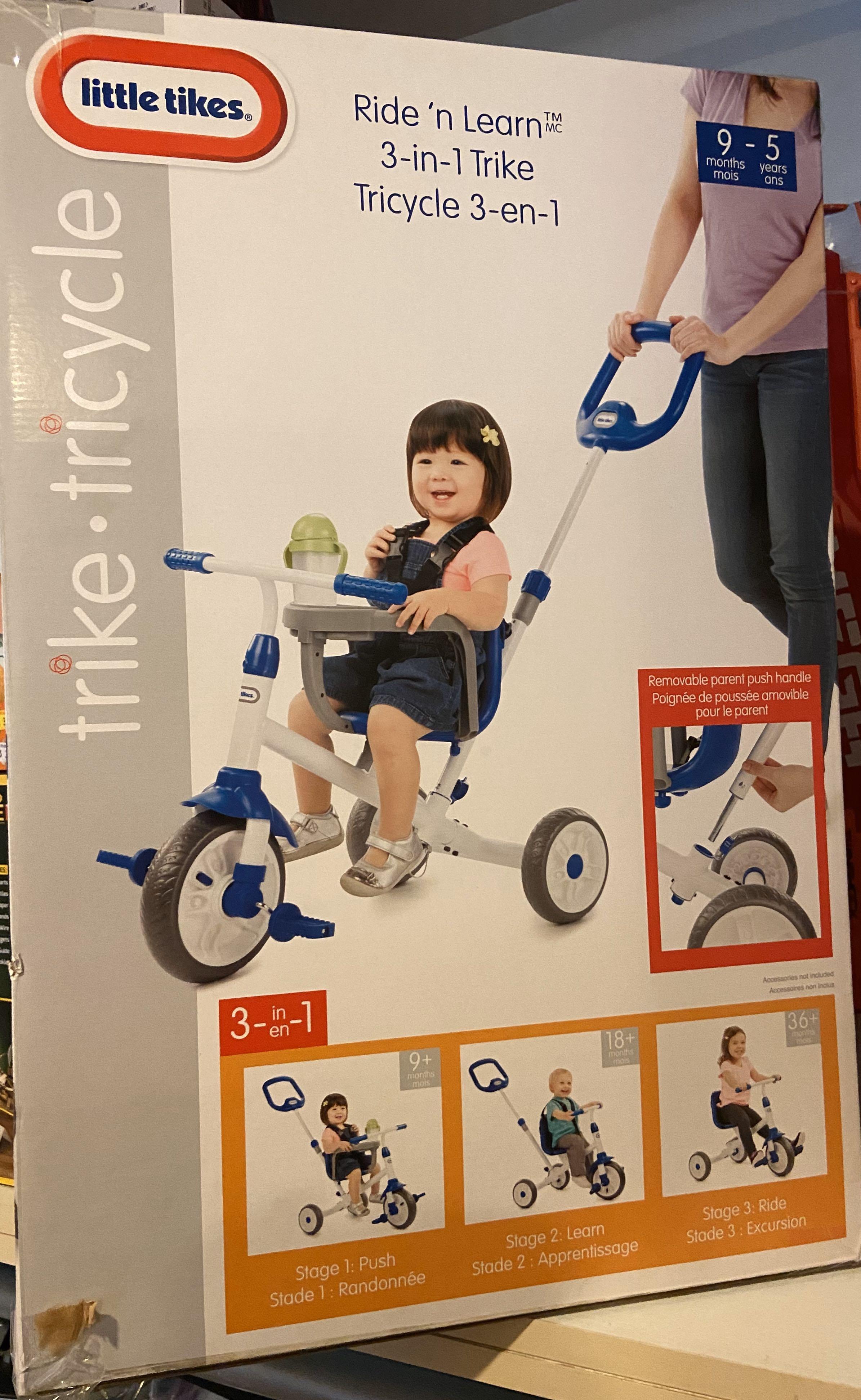 Little Tikes Tricycle 3 in 1 Trike Babies Kids Infant Playtime on Carousell