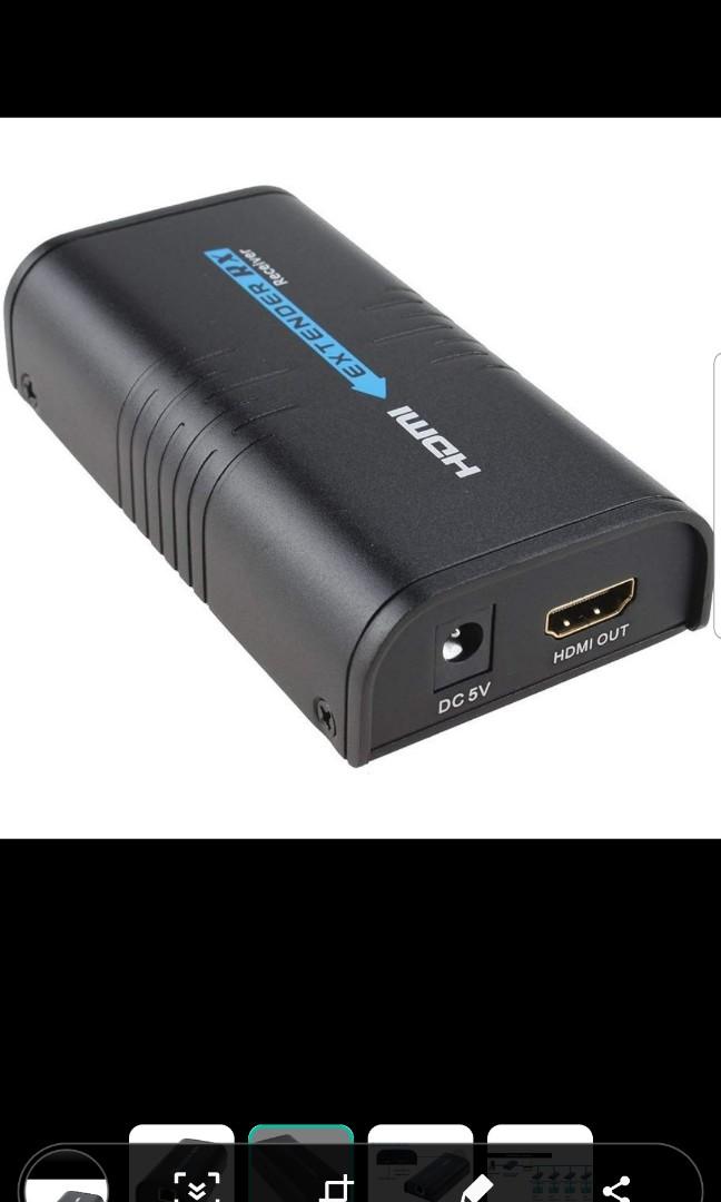 agptek LKV373KVM HDMI KVM Extender 120m Over Single Cat 5/5E/6/7 ...