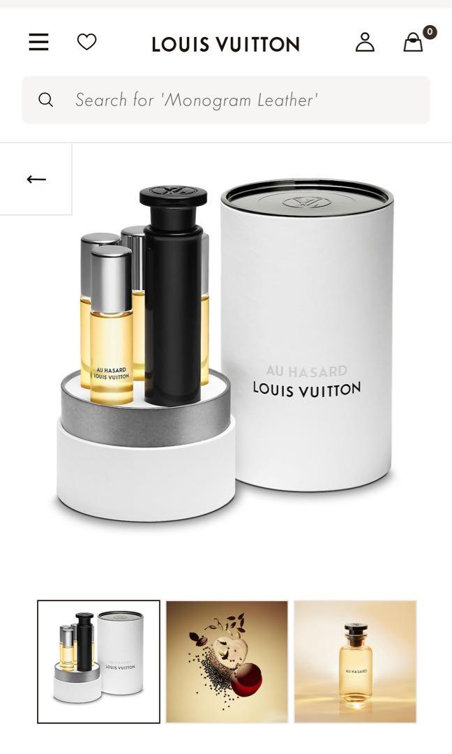 Louis Vuitton Denim 100ml Travel Perfume Case Used From Japan