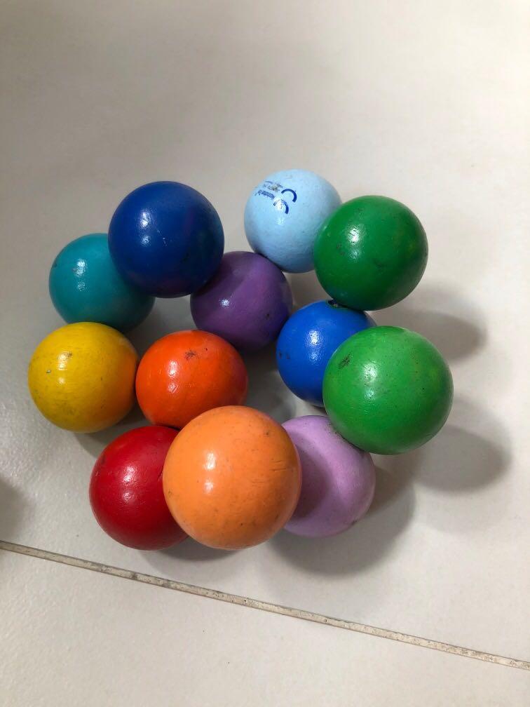 manhattan toy company wooden balls