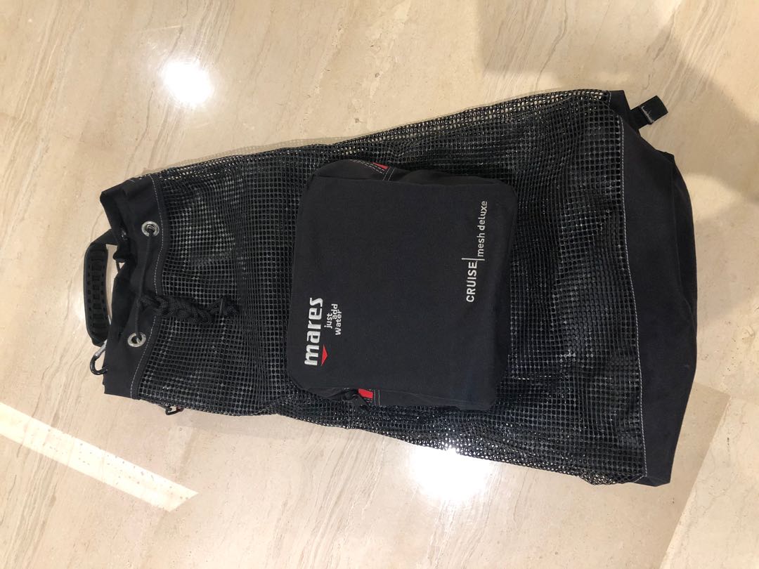 Mares Cruise Backpack Mesh Deluxe Bag Sports Equipment Sports