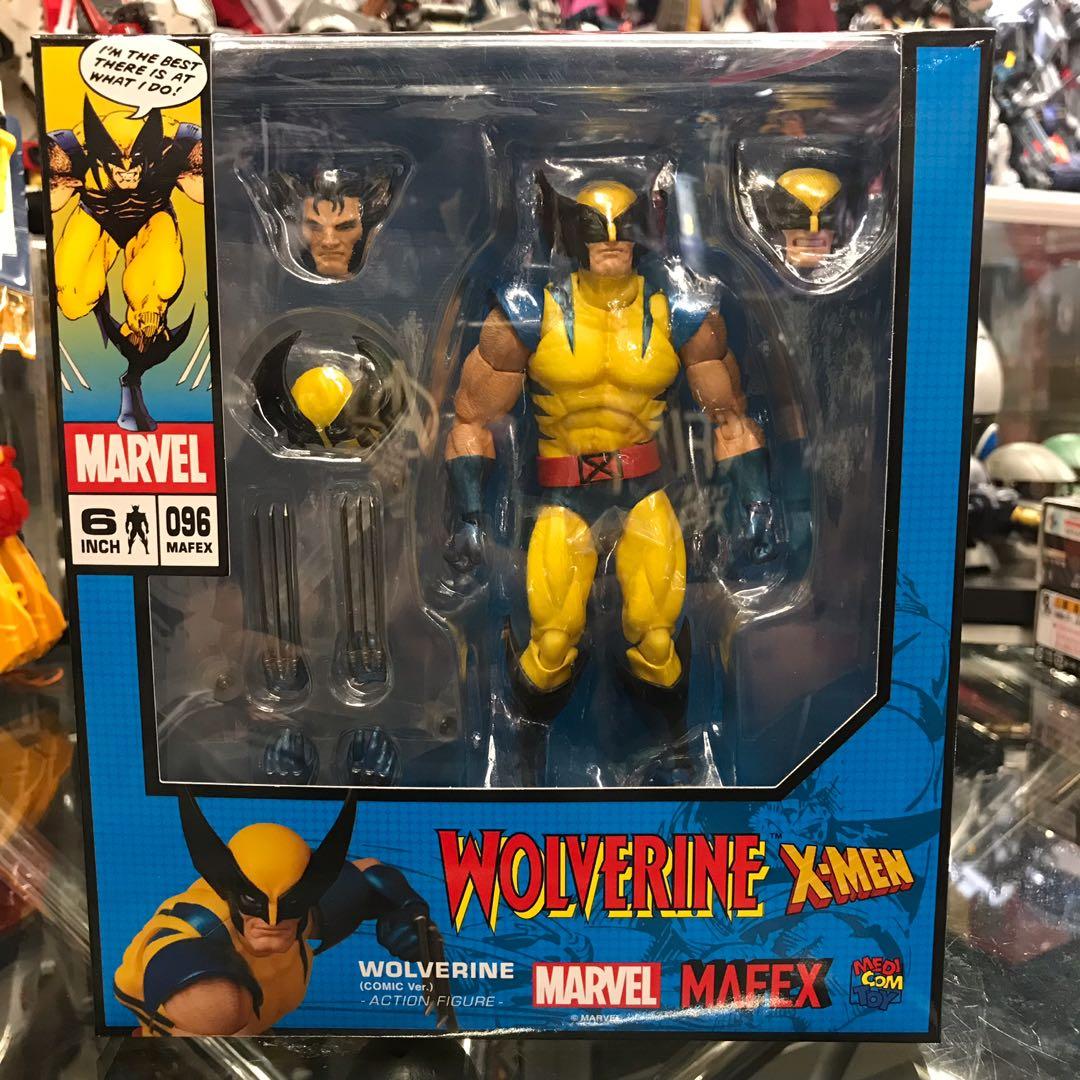 Medicom Toy MAFEX No.096 Wolverine Comic Version 6 inch Action Figure for sale online 