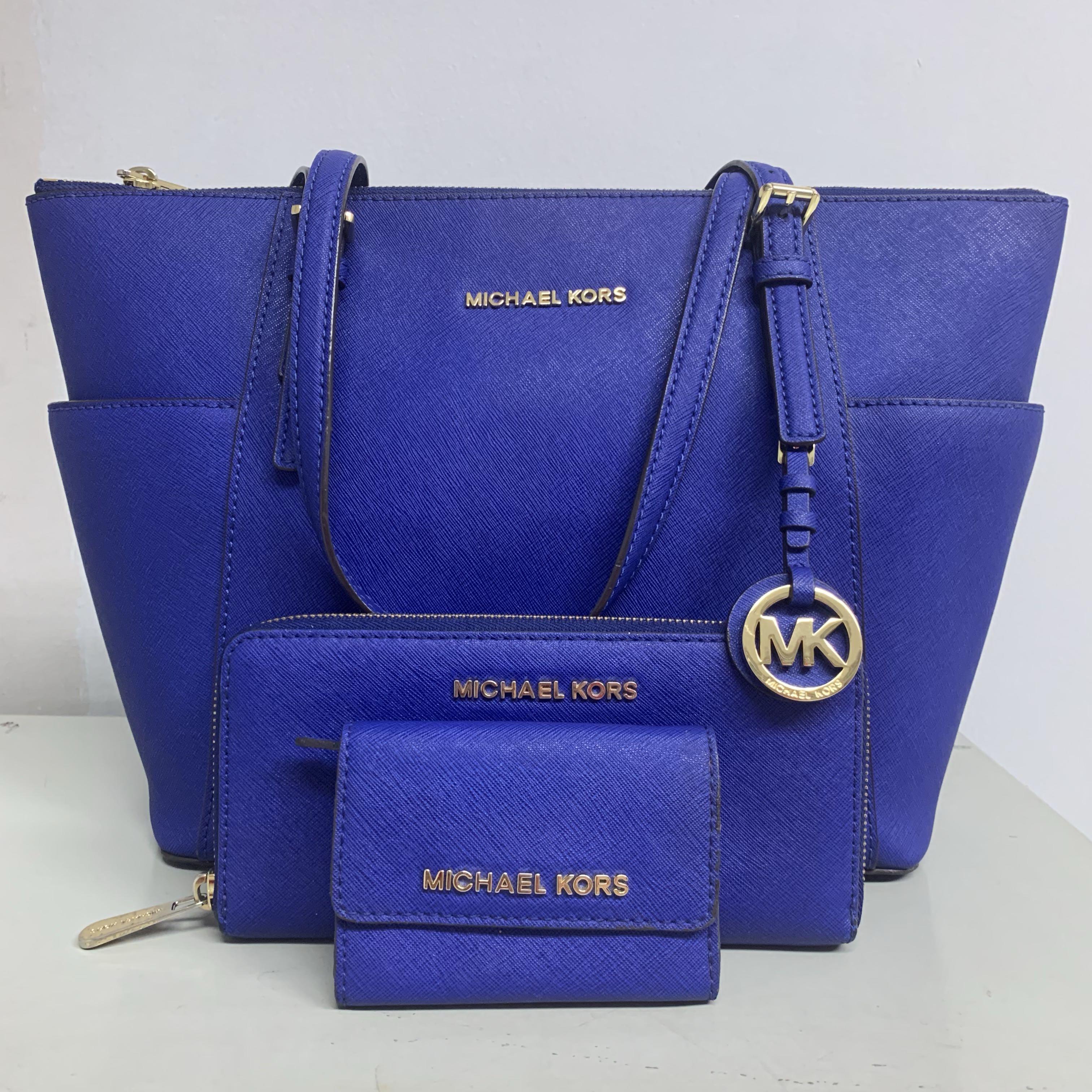 Shop Bright Blue Michael Kors Purse  UP TO 53 OFF
