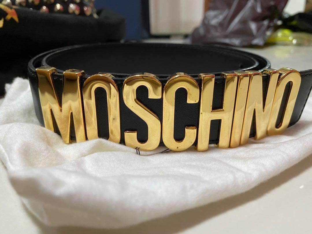 Fake moschino belt new arrivals
