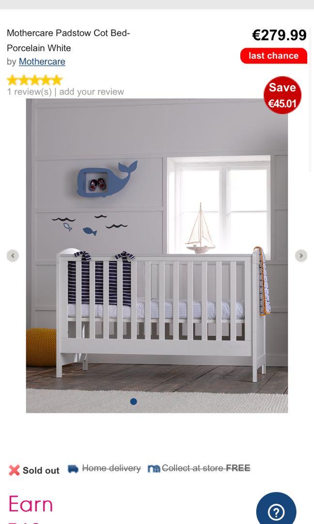 Padstow outlet cot bed