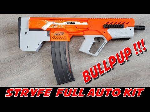 XSW 3D Print Bullpup Rifle Imitation Auto Strike Kit for Nerf STRYFE Modify Toy 
