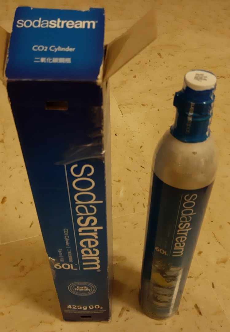 NEW SodaStream Co2 Cylinder Full and seal intact, TV & Home