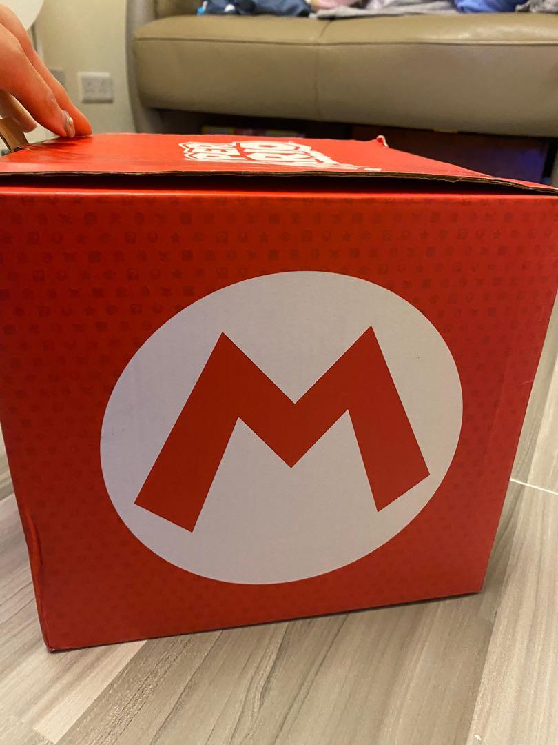 （new) Super Mario cookie jar 蘑菇, 興趣及遊戲, 手作＆自家設計, 文具及工藝 節日佈置及裝飾