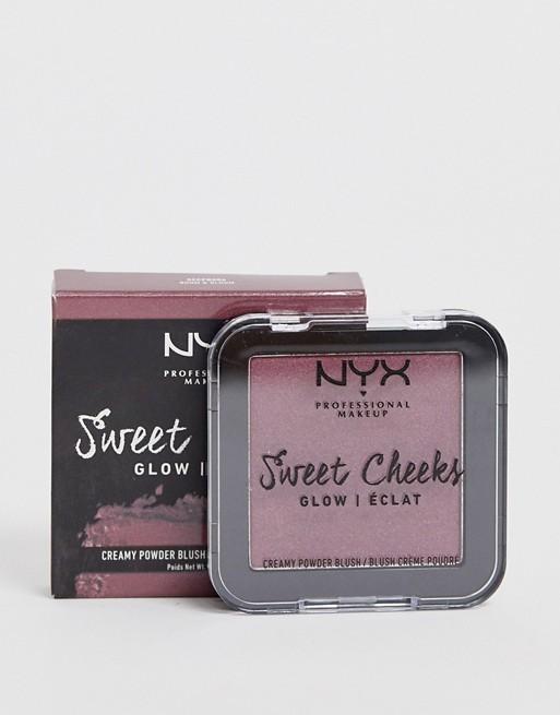 nyx sweet cheeks glow eclat